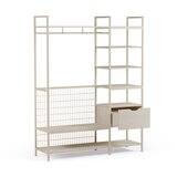 Marckeric Krem otvoreni željezni ormar 140x179,5x40 cm Amara – | shoptok.hr