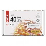 Emos LED božična nano veriga bakrena, 4 m, zunanja in notranja, topla bela, časovnik D3AW01 | Shoptok.si