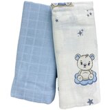 Deksi Group Deksi tetra pelena za bebe Meda na Mesecu, Plava | ePonuda.com