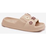 Boto Foam Slippers With Clips Beige Redienna | Shoptok.si