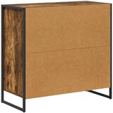  Kreveta Dimni hrast 79 x 36 x 75.5 cm Konstruirano drvo | shoptok.hr