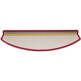  Prostirke za stepenice 10 kom 65x24x4 cm crvene poluokrugle velike | Shoptok.si