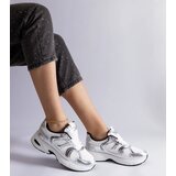 Gemre White-silver Ena sports sneakers | Shoptok.si