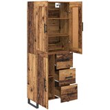  Highboard 2 kom. Staro drvo 69,5 x 34 x 180 cm Slike