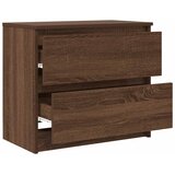 TV ormarić smeđa boja hrasta 60x35x54 cm konstruirano drvo | shoptok.hr