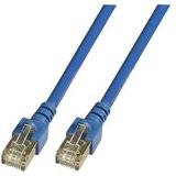 EFB-Elektronik Patchkabel Cat.5e 2xRJ45 s SF/UTP EC5000, 3m, modra, SF/UTP, (20786887) | Shoptok.si