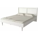 Kalune Design Bijeli bračni krevet 160x200 cm Ravenna -