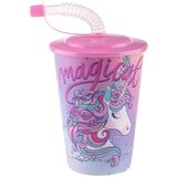 Play tubule, čaša sa cevčicom, Unicorn, 450ml Cene
