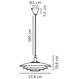 Nordlux Viseći luster BRETAGNE 1xG9/25W/230V, ružičasto zlato | Eponuda.com