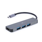 Gembird A-CM-COMBO2-01 USB Type-C 2-in-1 multi-port adapter (Hub + HDMI) Cijene
