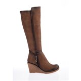 Fox Shoes Tan Women's Boots | Shoptok.si