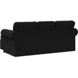 SOFA Crna 195 x 138 x 80 cm tkanina | shoptok.hr