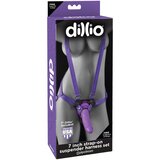 DILLIO Strap-On sa dildom, 16.5cm, Ljubičasti | Eponuda.com