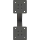  Noge za stolić u obliku slova X 2 kom antracit 40x(30-31) cm | shoptok.hr