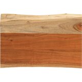 Stolna ploča 70x40x3,8 cm pravokutna bagremovo drvo živi rub | Eponuda.ba