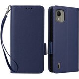 INORCO Ovitek za telefon proti praskam za Nokio C110 Litchi tekstura PU usnjena denarnica s stojalom, (22036213) Cene