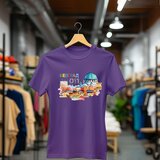 CAMISETA Majica sa štampanim printom Cam 270, Ženska, Patlidžan Cene