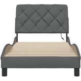  Okvir kreveta s LED-om bez madraca 80x200 cm od tkanine | shoptok.hr
