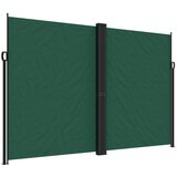 vidaXL Zložljiva stranska tenda temno zelena 220x1200 cm, (21206764) | Shoptok.si