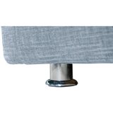 Esposa POSTELJA BOXSPRING 180 cm x 200 cm , tekstil svetlo modra | Shoptok.si
