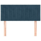  Uzglavlje tamnoplavo 90x5x78/88 cm baršunasto | shoptok.hr