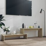 TV ormarić boja hrasta sonome 180x30x43 cm konstruirano drvo | shoptok.hr