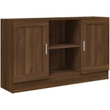  Komoda boja smeđeg hrasta 120 x 30,5 x 70 cm konstruirano drvo | shoptok.hr