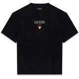 Guess Jeans Majica 'BAKER' temno rdeča / črna / bela Cene