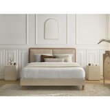Bobochic Paris Prašno rožnata oblazinjena oblazinjena zakonska postelja z letvenim dnom 180x200 cm Mara – | Shoptok.si