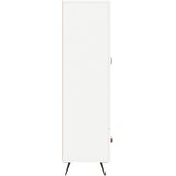  Visoka komoda bijela 69,5 x 31 x 115 cm od konstruiranog drva | shoptok.hr