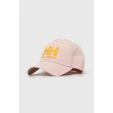 Helly Hansen Bombažna bejzbolska kapa Czapka HH Ball Cap 67434 001 roza barva