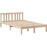  s regalom za knjige bez madraca 135x190 cm od borovine | shoptok.hr
