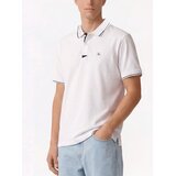 Reserved Regular polo-majica s porubom - bijela | shoptok.hr
