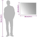  LED kupaonsko ogledalo 80x60 cm | shoptok.hr