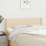  Uzglavlje s ušima krem 147x16x78/88 cm od tkanine Cijene