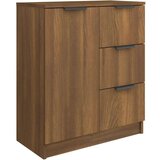  Komoda boja hrasta smeđi 60 x 30 x 70 cm od konstruiranog drva | shoptok.hr