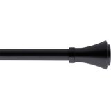 Luance set karniša, razvlačni, 120-210 cm D19 Brasserie Finial mat crna | shoptok.hr