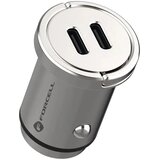 forcell F-ENERGY Mini auto punjač 2 x Type C PD30W | shoptok.hr