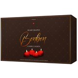  Bonbonaste sveče v obliki srca (8 kosov) | Shoptok.si