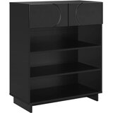  Ormarić za cipele 73 x 38 x 87 5 cm Konstruirano drvo Crna - Crna | shoptok.hr