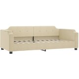 Dnevni krevet na razvlačenje s ladicama krem 100x200 cm tkanina | shoptok.hr