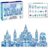  Bk2b 3d magnetski blokovi ledeni dvorac 96 dijelova | shoptok.hr