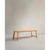 Kave Home Jedilna miza z mizno ploščo v hrastovem dekorju 100x220 cm Idun – | Shoptok.si