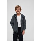 Brandit Children's summer windbreaker with front zipper anthracite | shoptok.hr