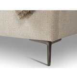 Makamii Bež tapecirani bračni krevet s podnicom 180x200 cm Makana – | shoptok.hr