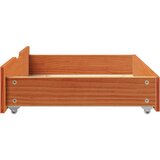  Ladice ispod kreveta 2 kom voštano smeđe 85x55x17cm od borovine | shoptok.hr