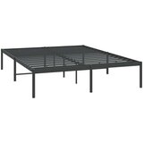 Metalni okvir za krevet crni 150x200 cm | shoptok.hr