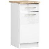 AKORD OLIWIA S40 SZ1 Kabinet + BELO / VISOKI SJAJ BELE Plošče, (21713650) Cene