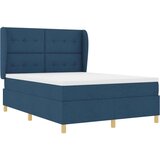 Podna opruga s madracem Tamno siva 90x190 cm Plava 140 x 200 cm - Plava 140 x 200 cm S gumbima | shoptok.hr