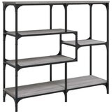 vidaXL Konzolna mizica siva sonoma 103x32x95 cm inženirski les | Shoptok.si